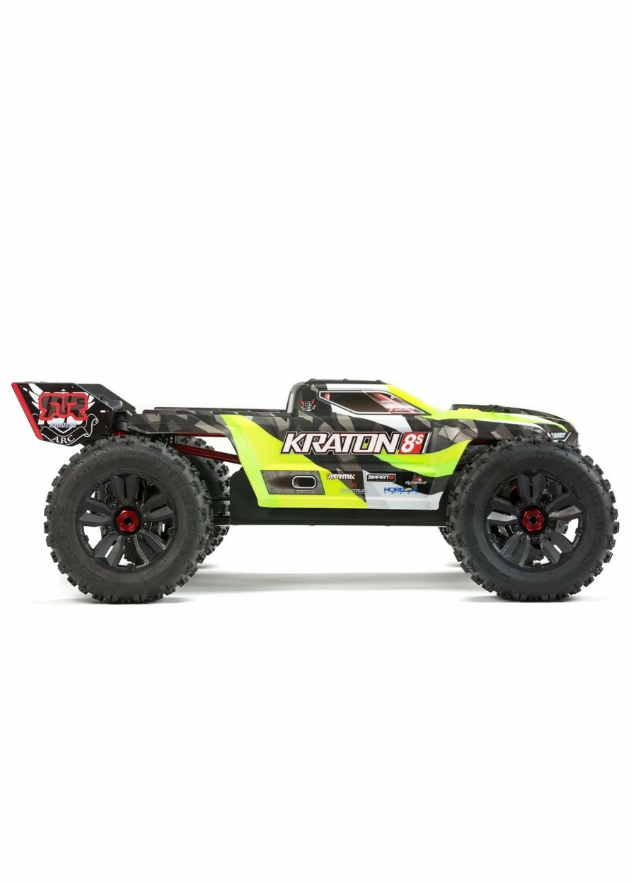 Cars & Trucks * | Arrma 1/5 Kraton 4X4 8S Blx Brushless Speed Monster Truck Rtr Green