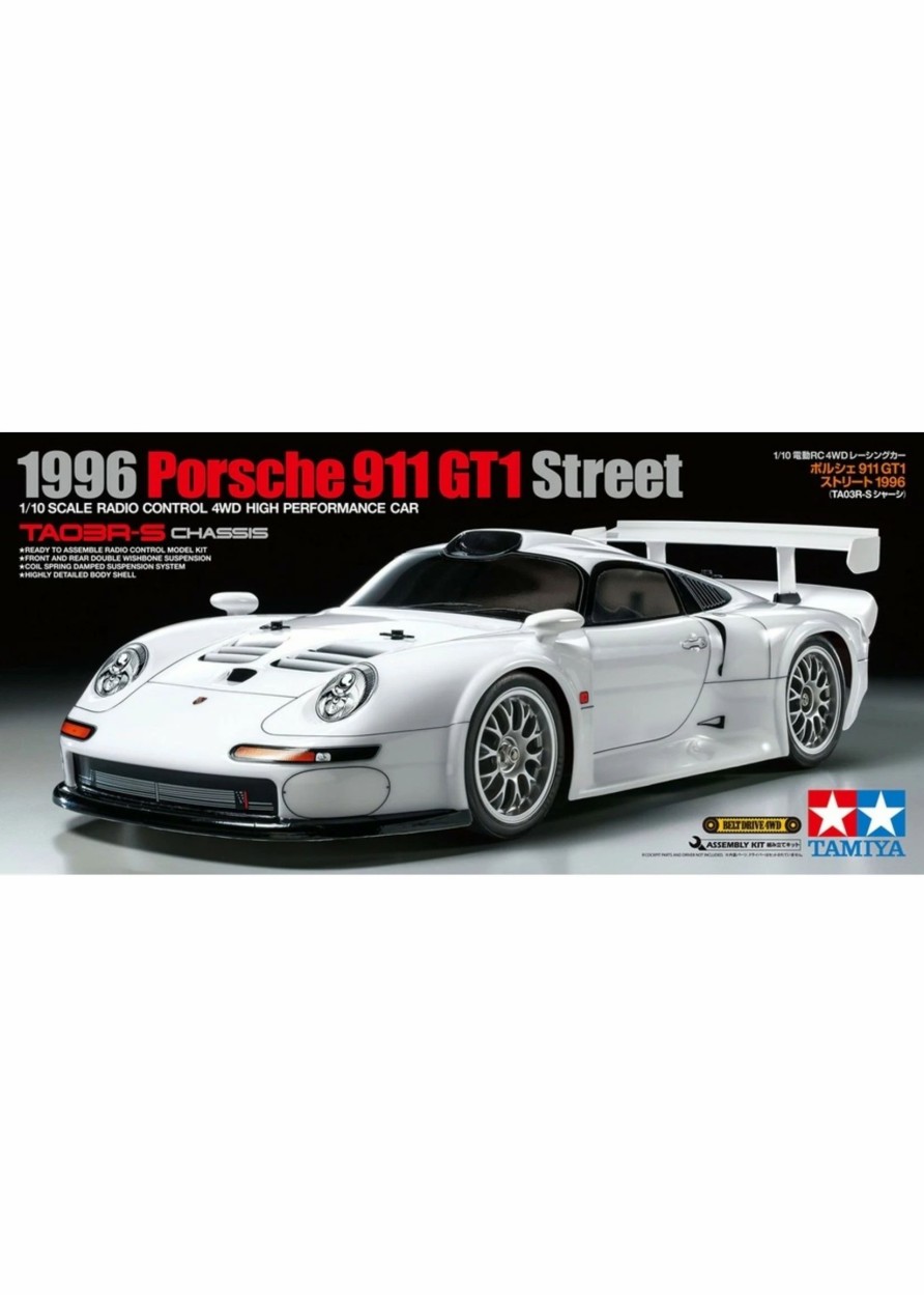 Cars & Trucks * | Tamiya 1/10 1996 Porsche 911 Gt1 Street Ta03R-S Chassis Kit