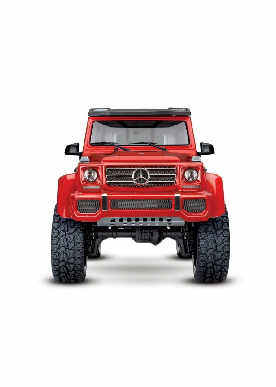 Cars & Trucks * | Traxxas 1/10 Trx-4 Mercedes-Benz G500 4X4 Rtr Scale And Trail Crawler Red