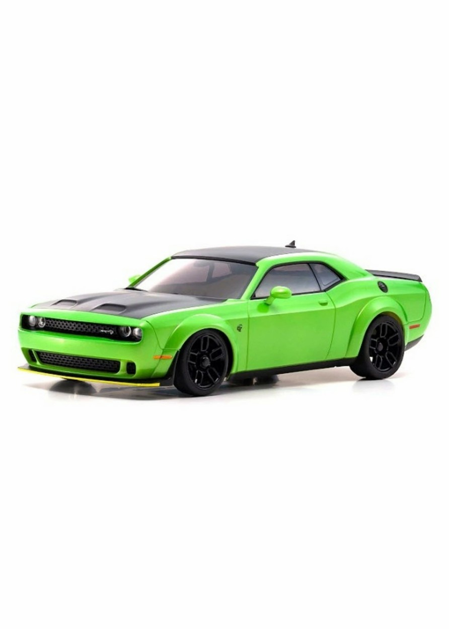 Cars & Trucks * | Kyosho 32621Mg Mini-Z Awd Challenger Green Srt Hellcat Redeye Readyset