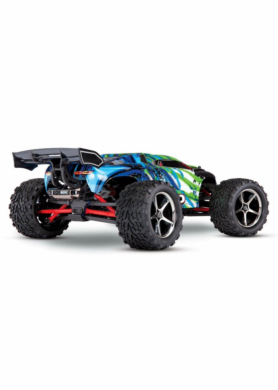 Cars & Trucks * | Traxxas 1/16 E-Revo 4Wd Brushed Rtr Truck Green