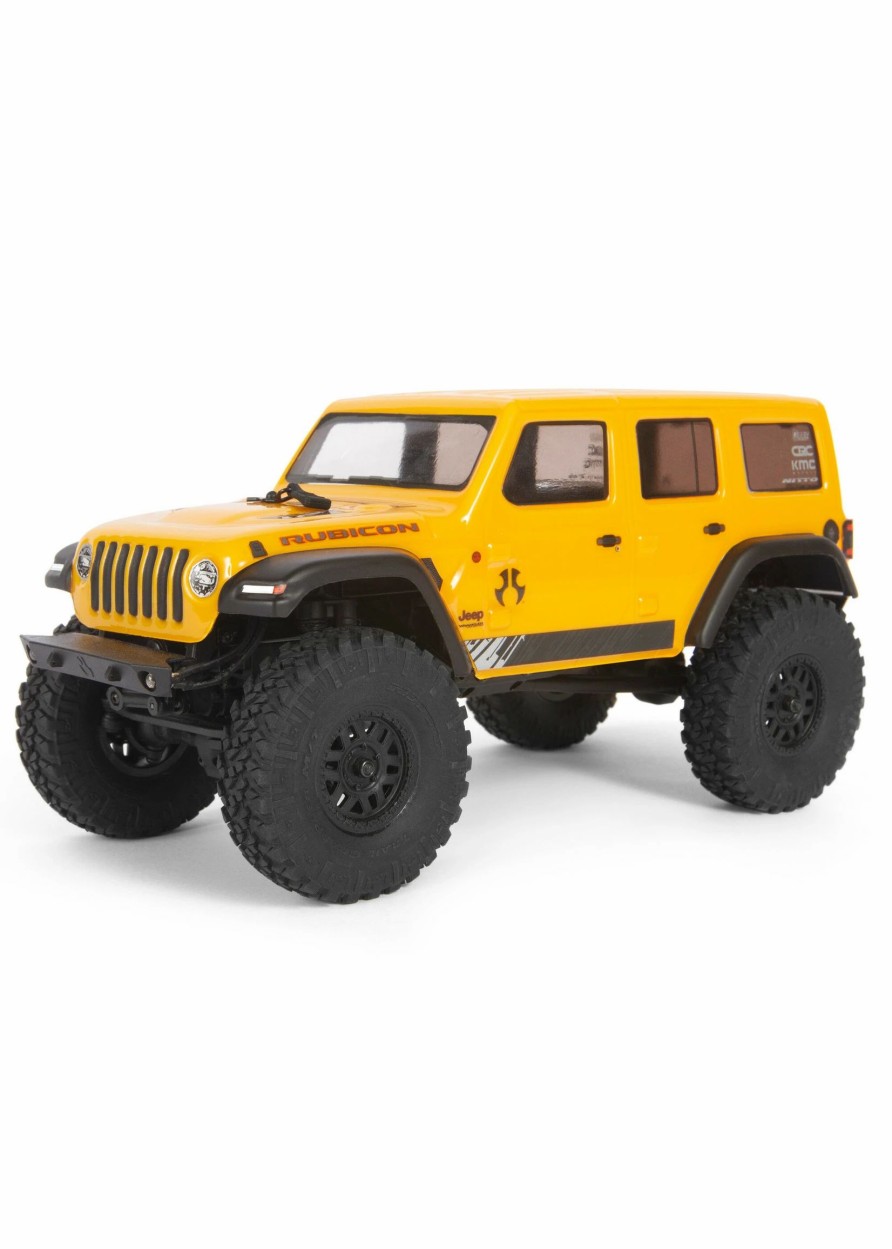 Cars & Trucks * | Axial Scx24 2019 Jeep Wrangler Jlu Crc 1/24 4Wd Rtr Yellow