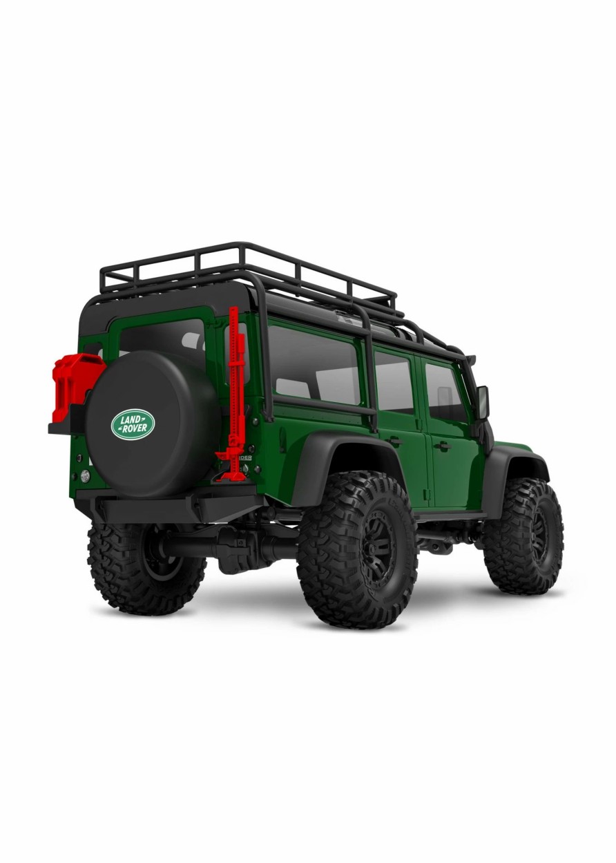 Cars & Trucks * | Traxxas 970541Grn 1/18 Rtr Scale And Trail Defender Green