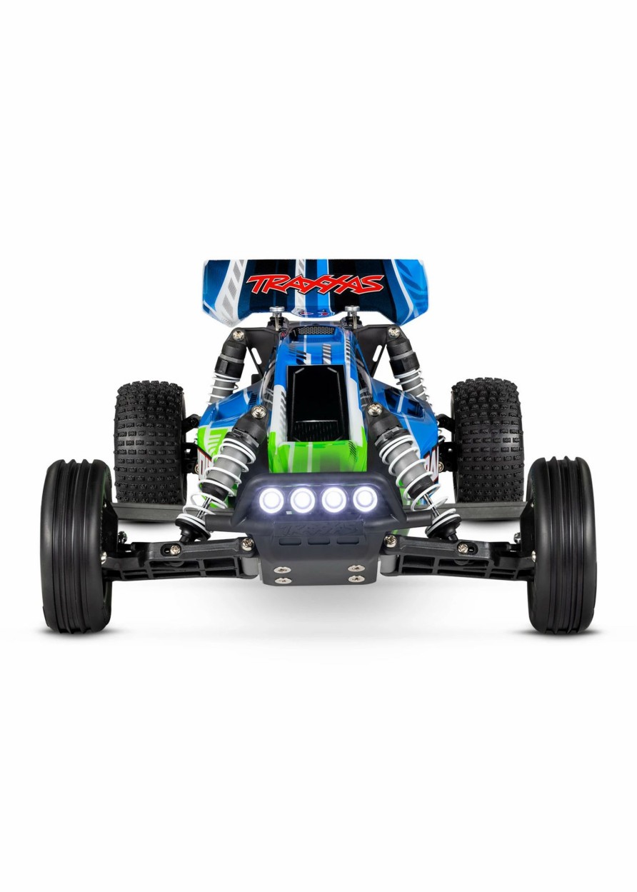 Cars & Trucks * | Traxxas 1/10 Bandit Xl-5 2Wd Rtr Off-Road Buggy Green/Blue