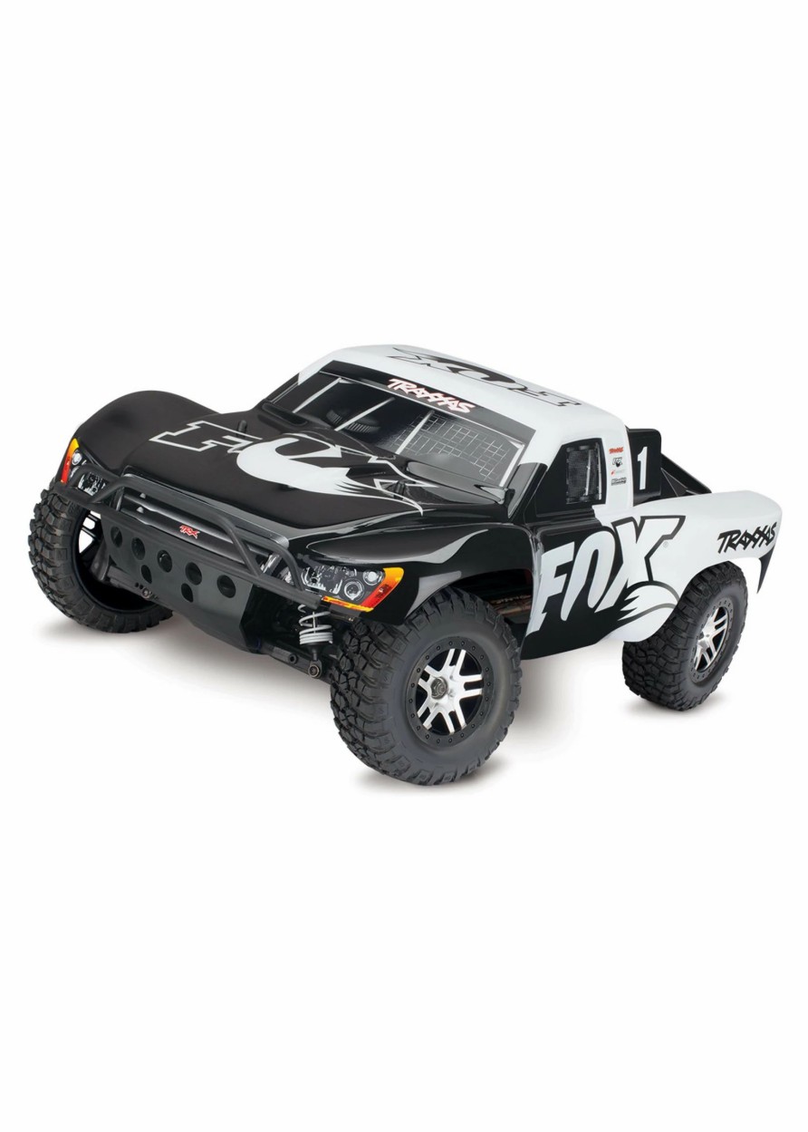 Cars & Trucks * | Traxxas 1/10 Slash 4X4 Vxl Tsm 4Wd Brushless Rtr Short Course Truck Fox Racing