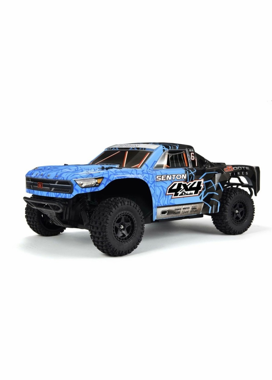 Cars & Trucks * | Arrma Ar402247 Senton 4X4 Blx Painted Decaled Trimmed Body Blue