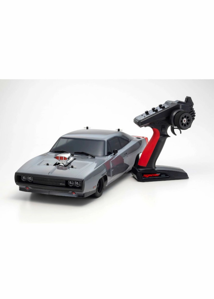 Cars & Trucks * | Kyosho 1/10 Fazer Mk2 1970 Dodge Charger Ve Supercharged Gray