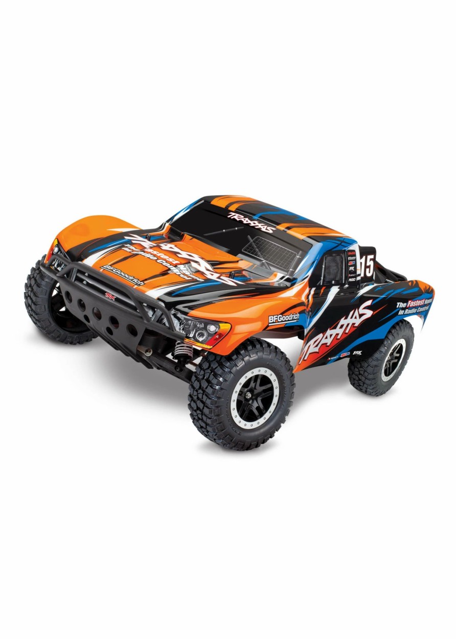 Cars & Trucks * | Traxxas 1/10 Slash 2Wd Rtr Short Course Truck Orange