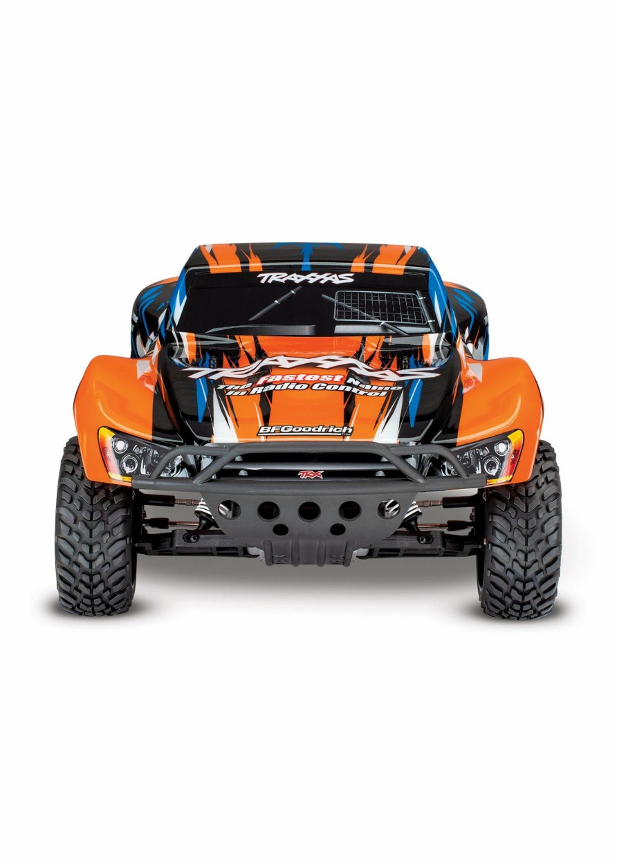 Cars & Trucks * | Traxxas 1/10 Slash Vxl Tsm 2Wd Brushless Rtr Short Course Truck Orange