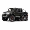 Cars & Trucks * | Traxxas 1/10 Mercedes-Benz G 63 Amg 6 6 Rtr Scale And Trail Crawler Black