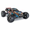 Cars & Trucks * | Traxxas 1/10 Rustler Vxl Rtr 2Wd Brushless Stadium Truck Orangex