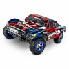 Cars & Trucks * | Traxxas 1/10 Slash 2Wd Rtr Short-Course Race Truck With Lights Red/Blue