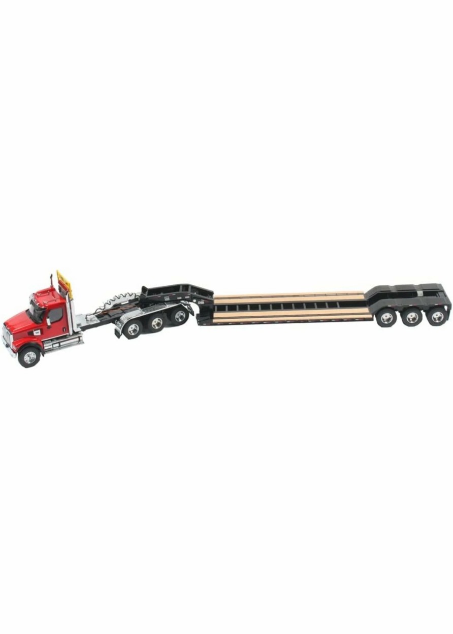 Cars & Trucks * | Diecast Masters Cm 27010 1/16 Western Star 49X Sffa Tridem Heavy-Haul Tractor W/ Lowboy Trailer