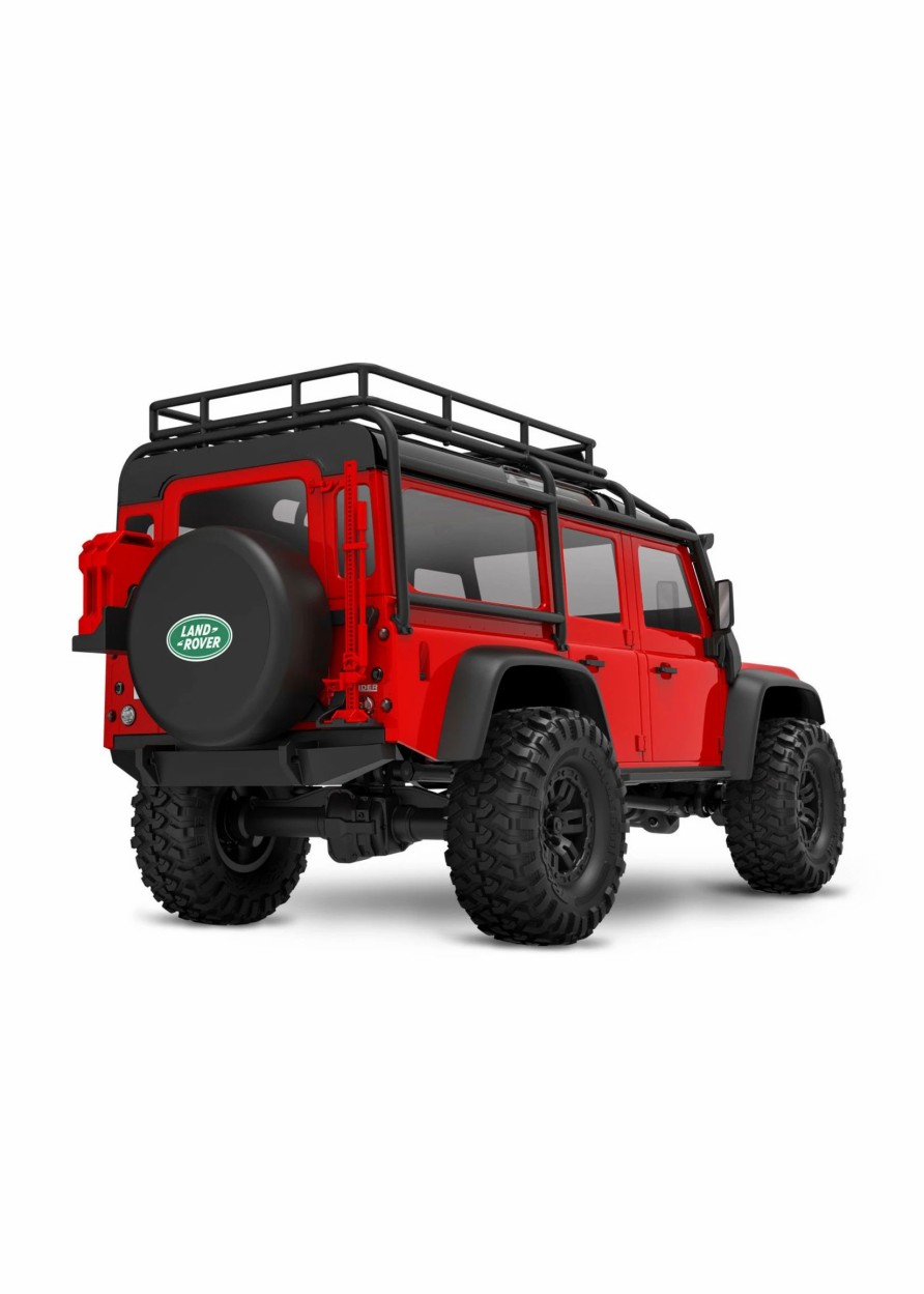 Cars & Trucks * | Traxxas 970541Red 1/18 Rtr Scale And Trail Defender Red