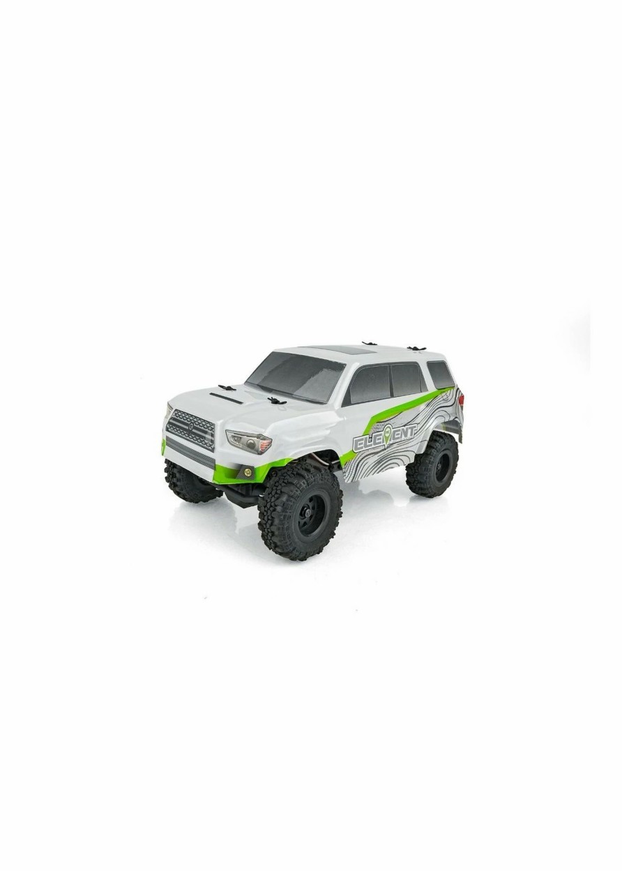 Cars & Trucks * | Associated 1/24 Enduro24 Trailrunner 4 4 Rtr Silver/Green