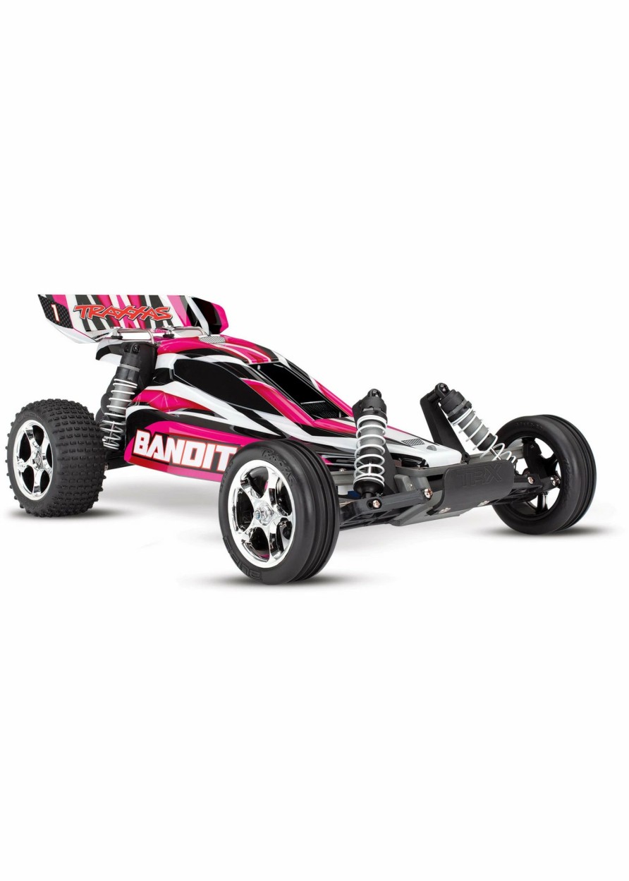 Cars & Trucks * | Traxxas 1/10 Bandit Xl-5 Extreme Sport Electric Buggy Rtr Pink