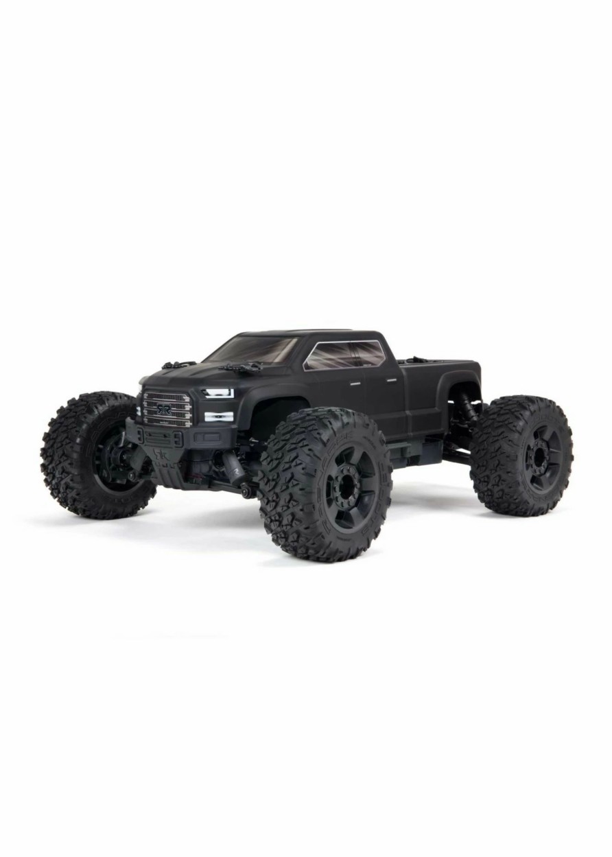 Cars & Trucks * | Arrma 1/10 Big Rock 4X4 V3 3S Blx Brushless Monster Truck Rtr Black