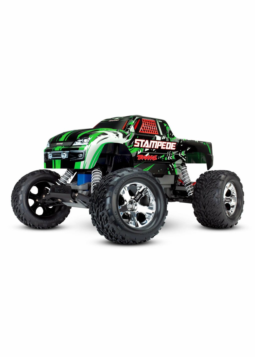 Cars & Trucks * | Traxxas 1/10 Stampede Xl-5 2Wd Rtr Monster Truck Green