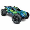 Cars & Trucks * | Traxxas 1/10 Rustler 4X4 Vxl Brushless Rtr 4Wd Stadium Truck Green