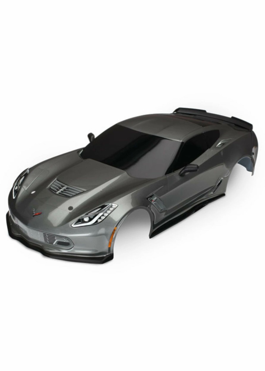 Cars & Trucks * | Traxxas 8386A Chevy Corvette Z06 Body Graphite