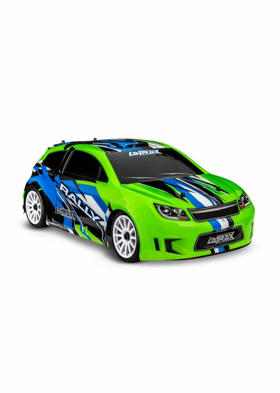 Cars & Trucks * | Traxxas 1/18 Latrax 4Wd Rtr Rally Car Greenx