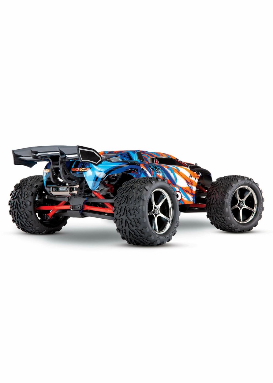 Cars & Trucks * | Traxxas 1/16 E-Revo 4Wd Brushed Rtr Truck Orange