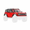 Cars & Trucks * | Traxxas 9711-Red Trx-4M Ford Bronco Body Red