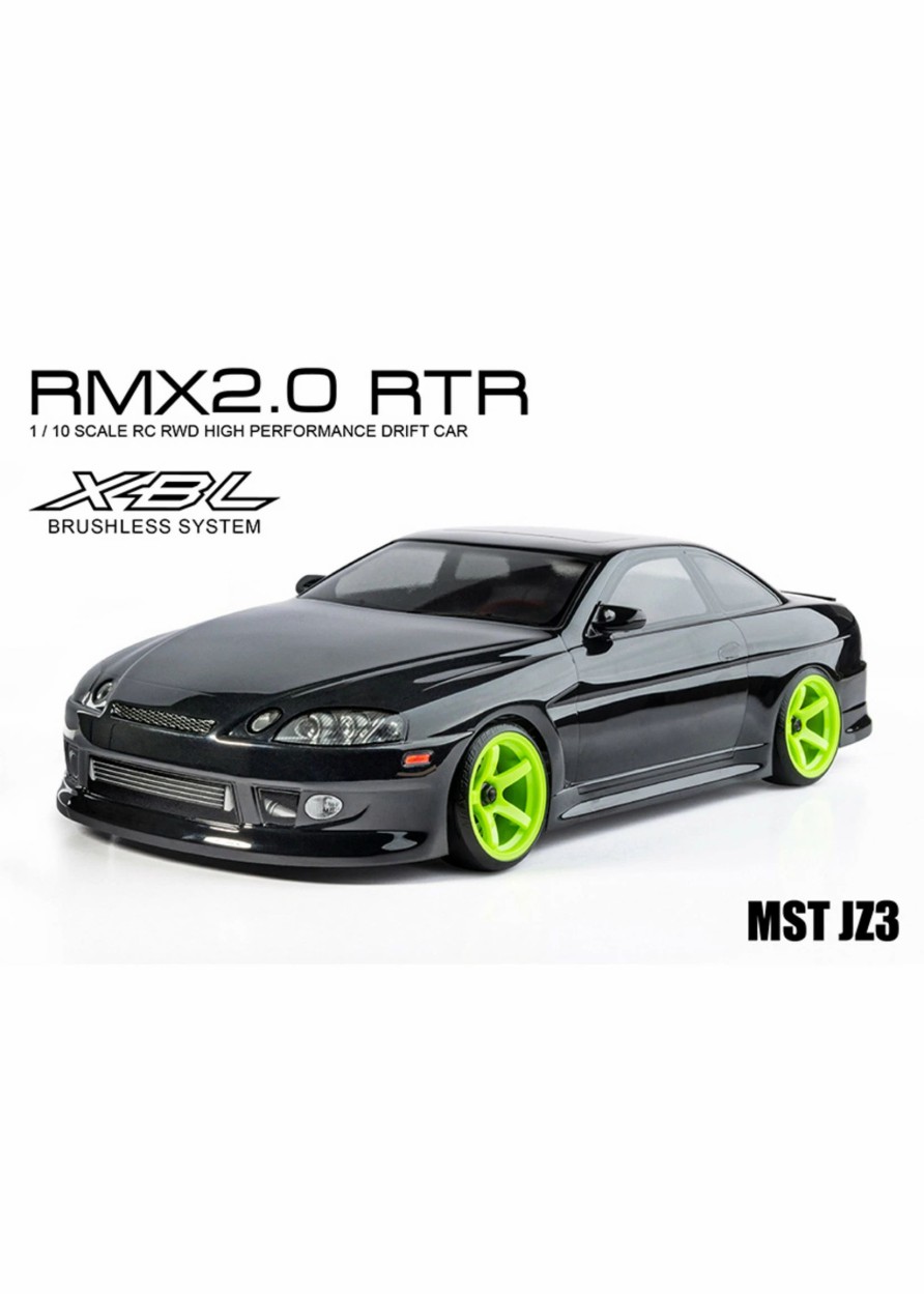 Cars & Trucks * | Mst 1/10 Rmx 2.0 2Wd Brushless Rtr Drift Car Jz3 Body Black