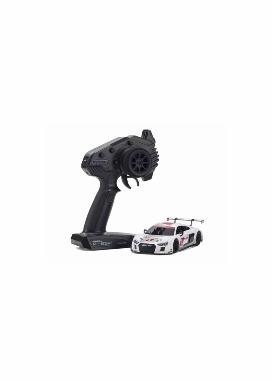 Cars & Trucks * | Kyosho 32344As Mini Z Rwd Audi R8 Lms 2015, White Readyset