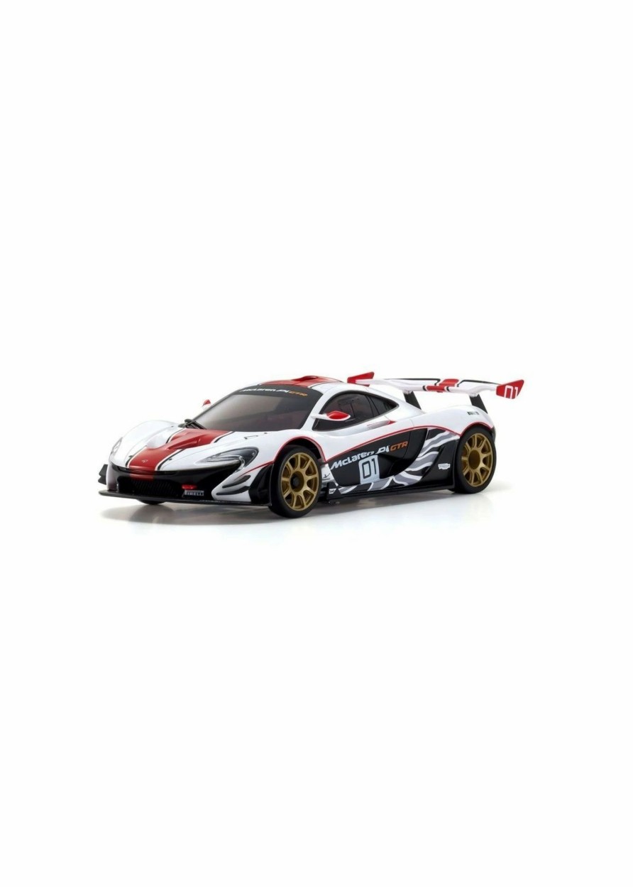 Cars & Trucks * | Kyosho 32324Wr Mini-Z Rwd Mclaren P1 Gtr White/Red Mr-03 Readyset