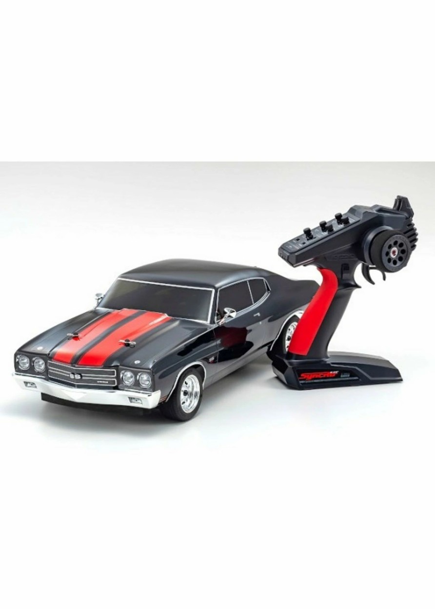 Cars & Trucks * | Kyosho 1/10 Fazer Mk2 Chevelle Ss 454 Ls6 Tuxedo Black Readyset