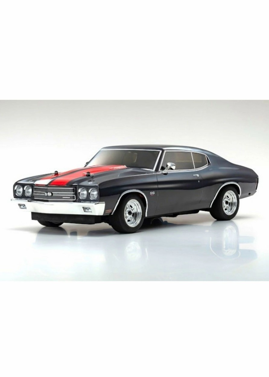 Cars & Trucks * | Kyosho 1/10 Fazer Mk2 Chevelle Ss 454 Ls6 Tuxedo Black Readyset