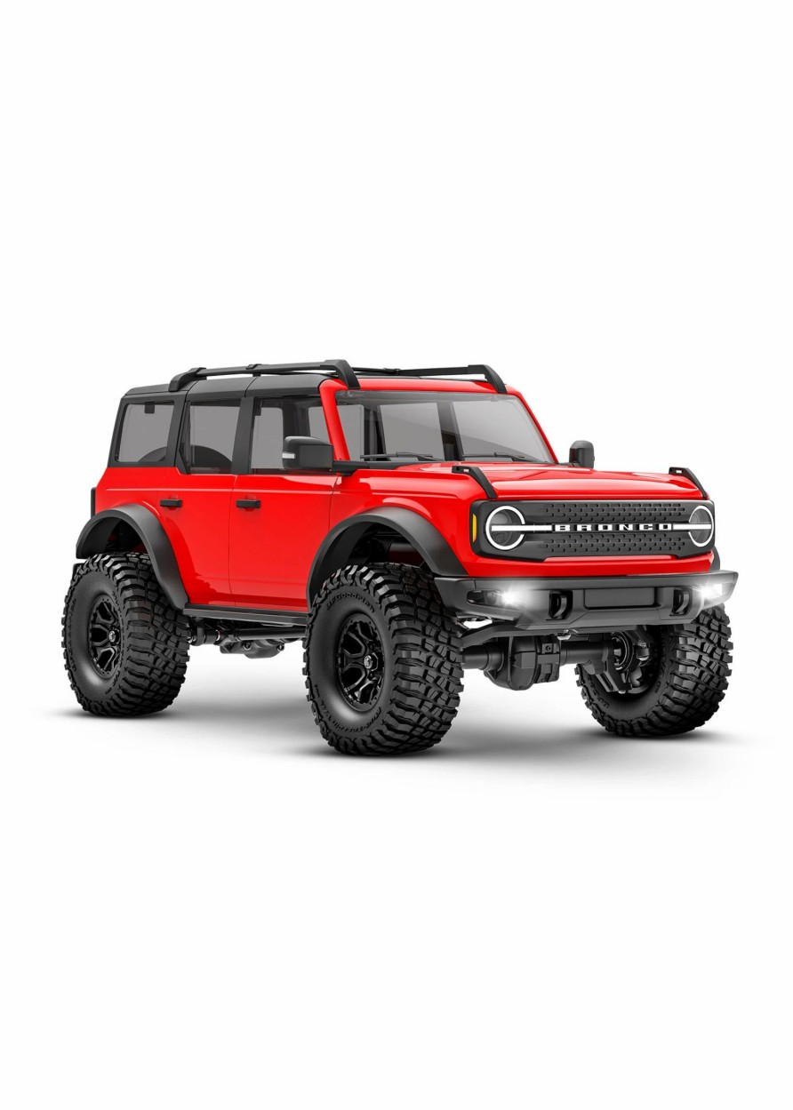 Cars & Trucks * | Traxxas 970741Red 1/18 Rtr Scale And Trail Bronco Red