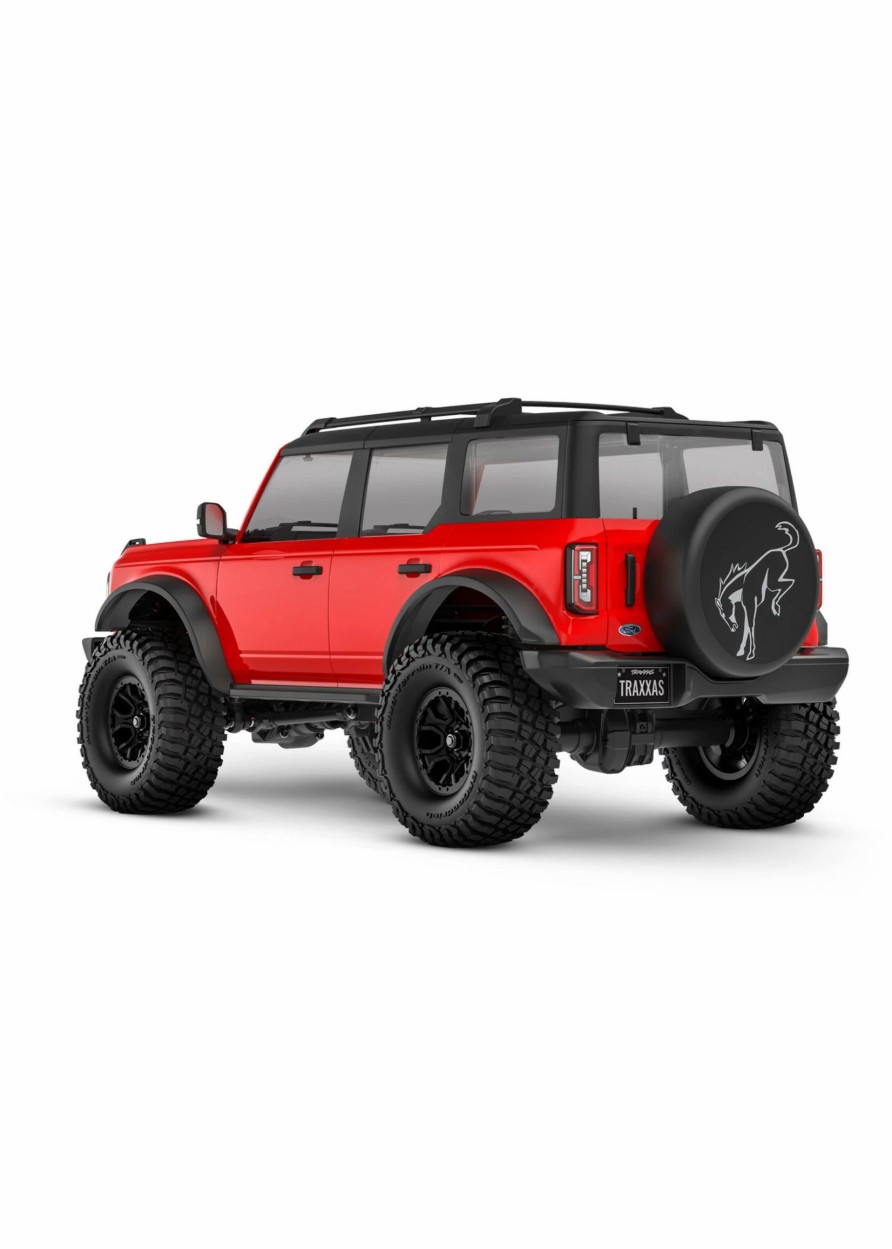 Cars & Trucks * | Traxxas 970741Red 1/18 Rtr Scale And Trail Bronco Red