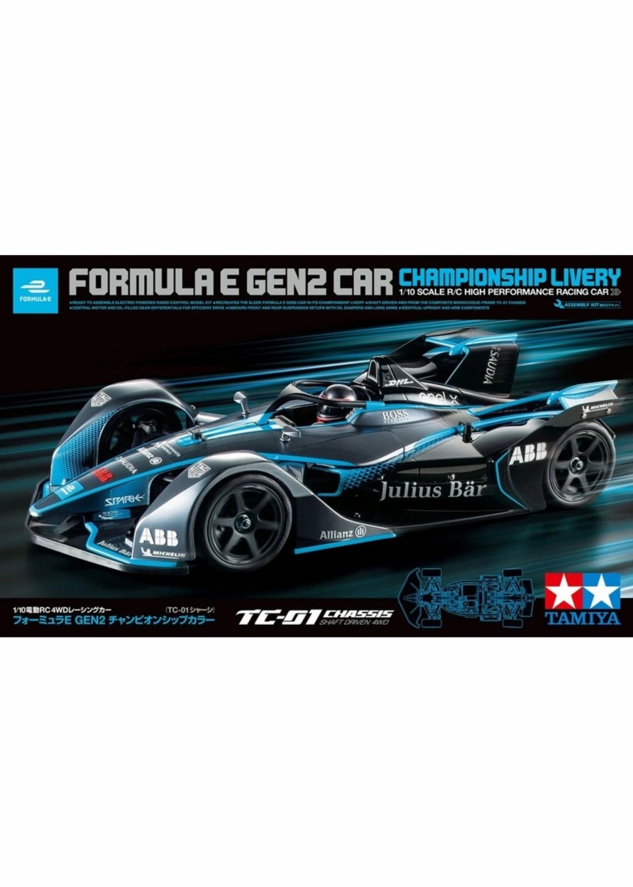 Cars & Trucks * | Tamiya 1/10 Formula E Gen2 Car Tc-01 Chassis Kit