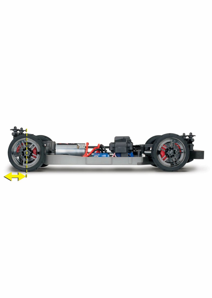 Cars & Trucks * | Traxxas 1/10 R5 4-Tec 2.0 Awd Chassis With Brushed Power System