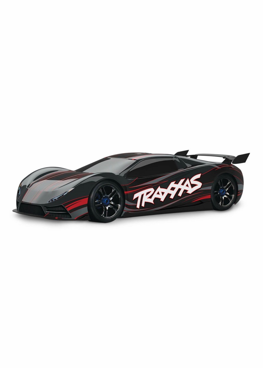 Cars & Trucks * | Traxxas 1/7 Xo-1 Rtr With Tsm 100+ Mph 4Wd Electric Supercar Black