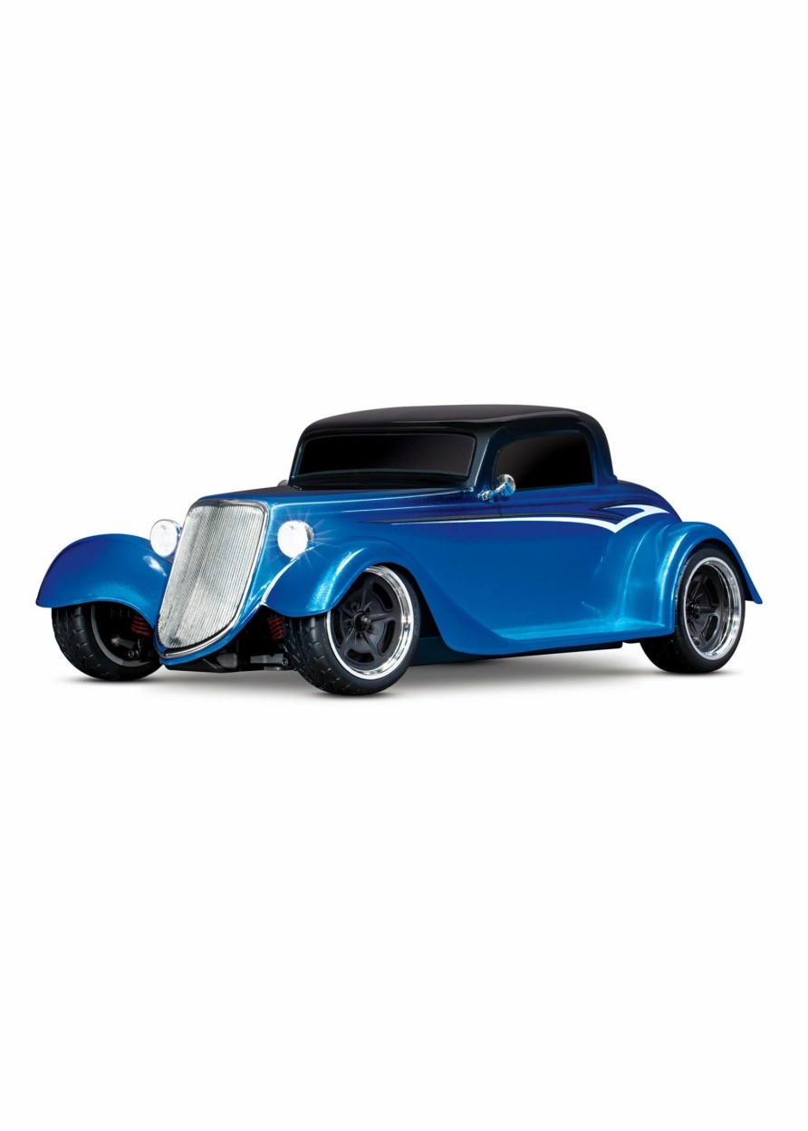 Cars & Trucks * | Traxxas 1/10 4-Tec 3.0 Factory Five '33 Hot Rod Coupe Rtr Blue