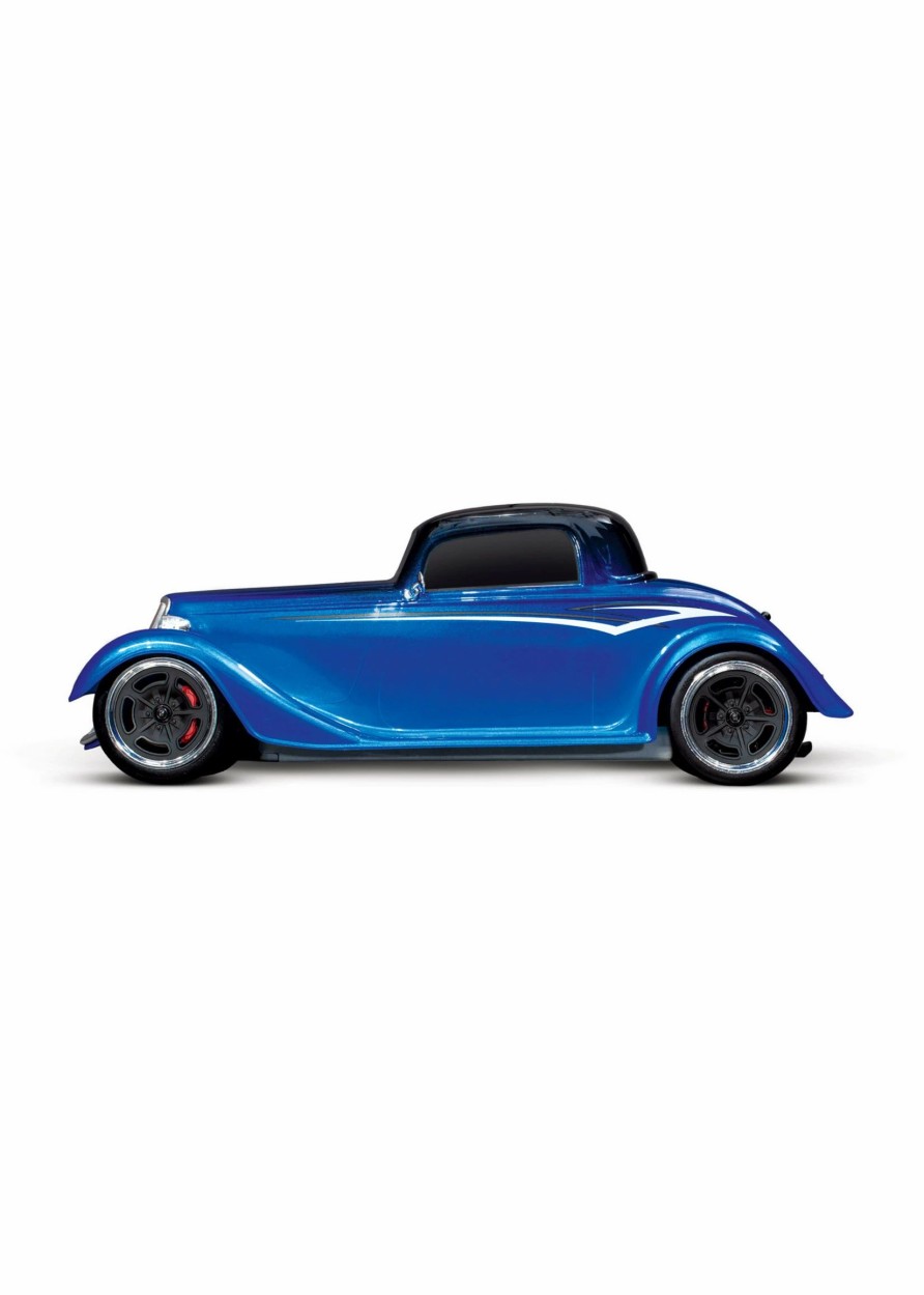 Cars & Trucks * | Traxxas 1/10 4-Tec 3.0 Factory Five '33 Hot Rod Coupe Rtr Blue