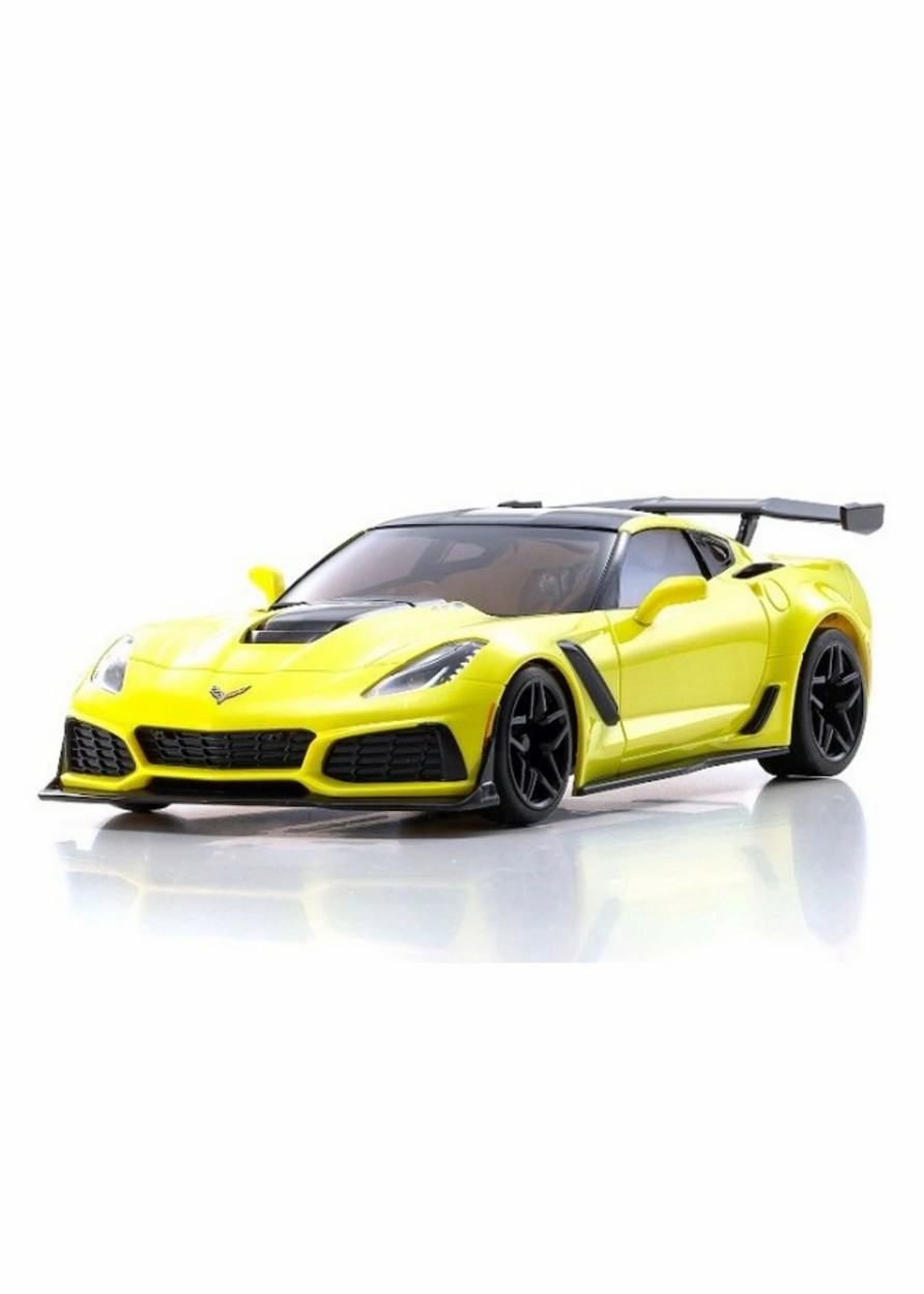 Cars & Trucks * | Kyosho 32334Y Mini-Z Rwd Corvette Zr1 Yellow With Led Readyset