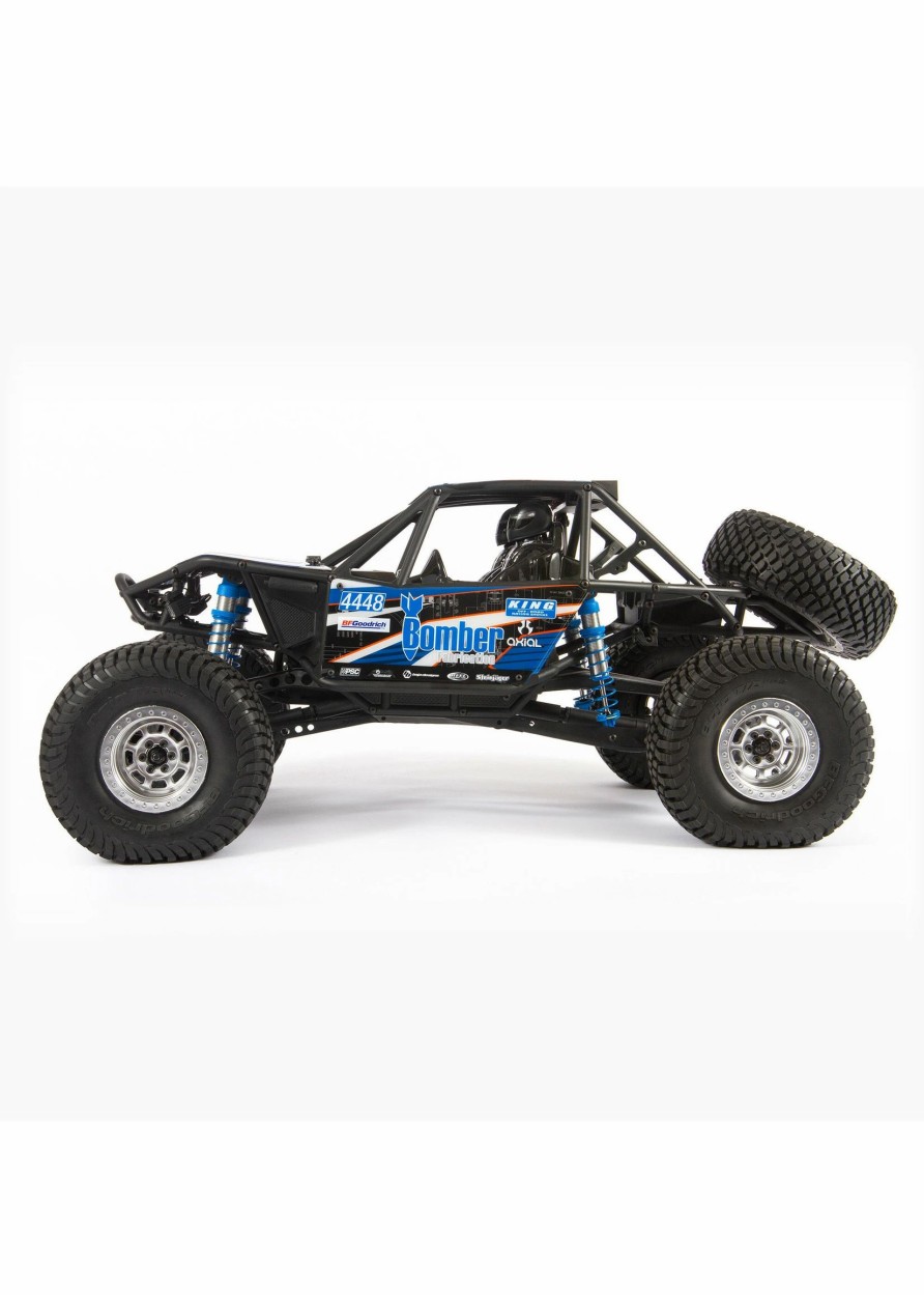 Cars & Trucks * | Axial 1/10 Rr10 Bomber 4Wd Rock Racer Rtr Blue