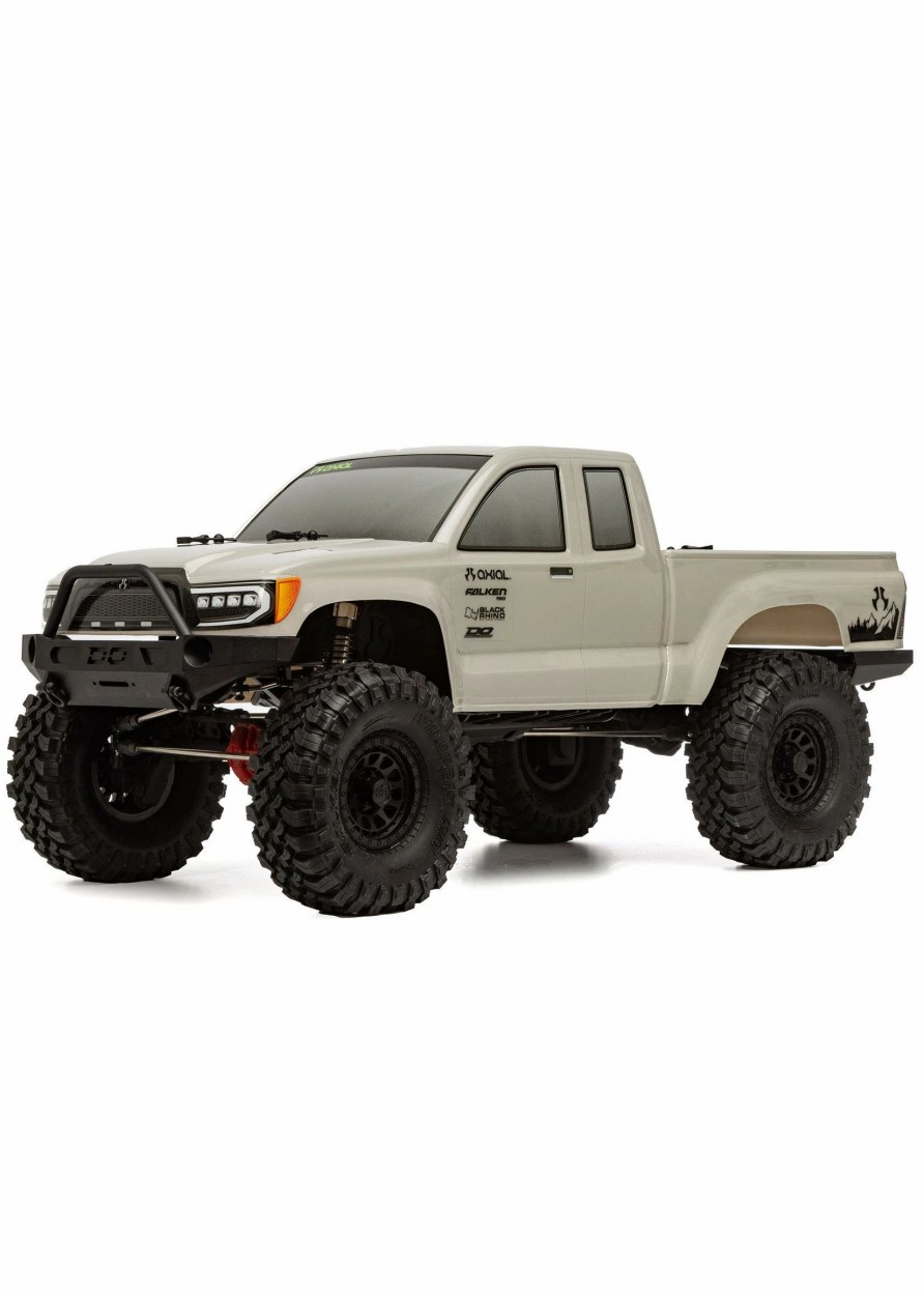 Cars & Trucks * | Axial 1/10 Scx10 Iii Base Camp 4Wd Rock Crawler Brushed Rtr Grey