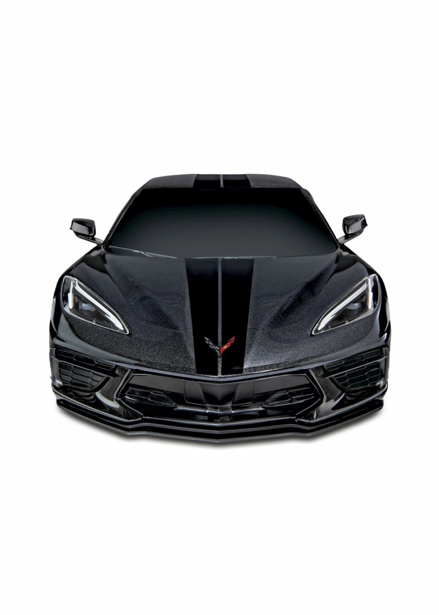 Cars & Trucks * | Traxxas 1/10 4-Tec 3.0 C8 Corvette Stingray Awd Rtr Supercar Black