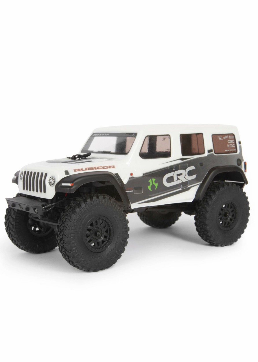 Cars & Trucks * | Axial Scx24 2019 Jeep Wrangler Jlu Crc 1/24 4Wd Rtr White