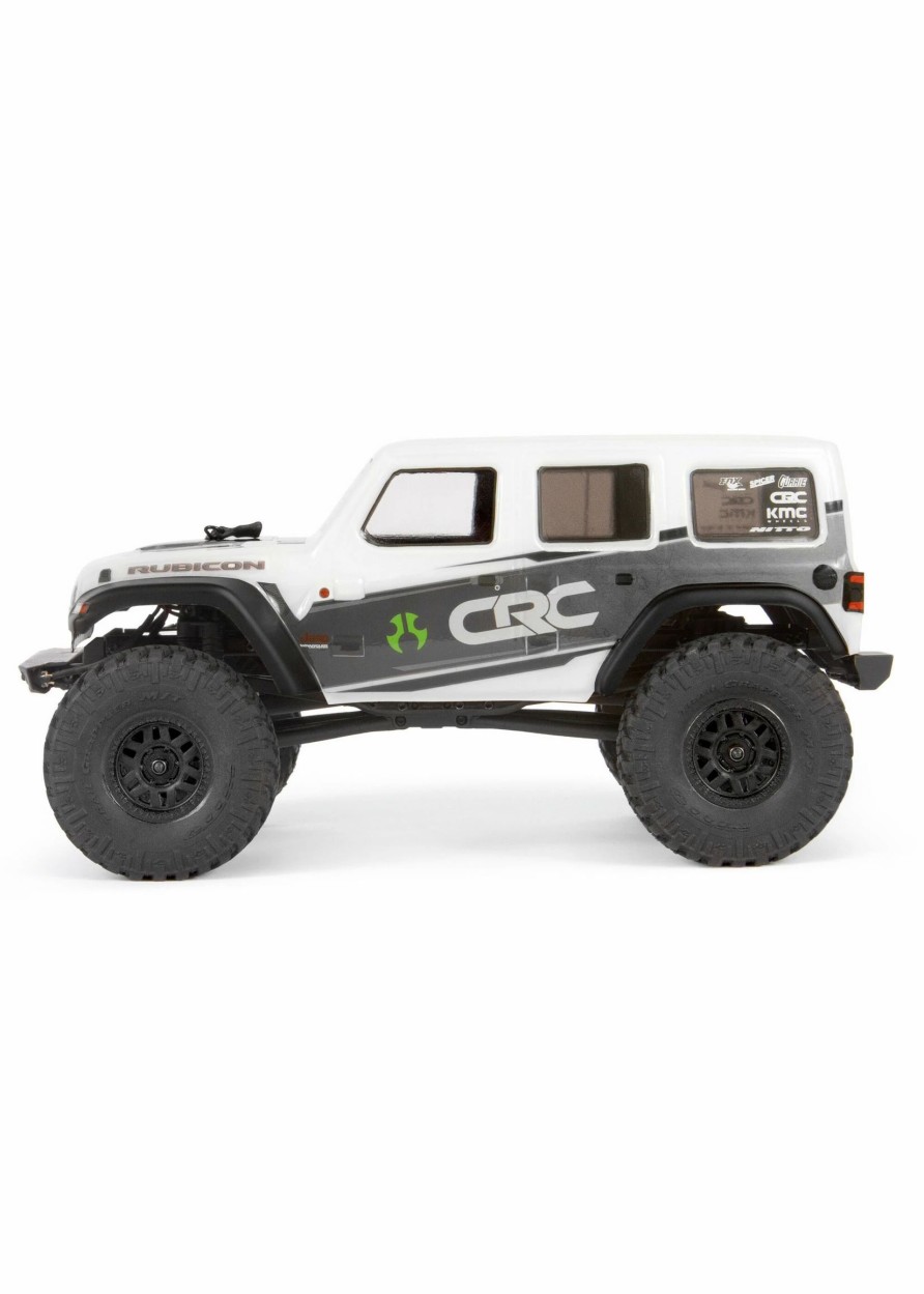 Cars & Trucks * | Axial Scx24 2019 Jeep Wrangler Jlu Crc 1/24 4Wd Rtr White