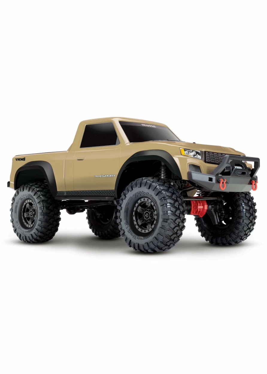 Cars & Trucks * | Traxxas 1/10 Trx-4 Sport Rtr 4X4 Crawler Tan