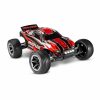 Cars & Trucks * | Traxxas 1/10 Rustler 2Wd Rtr Stadium Truck With Lights Red