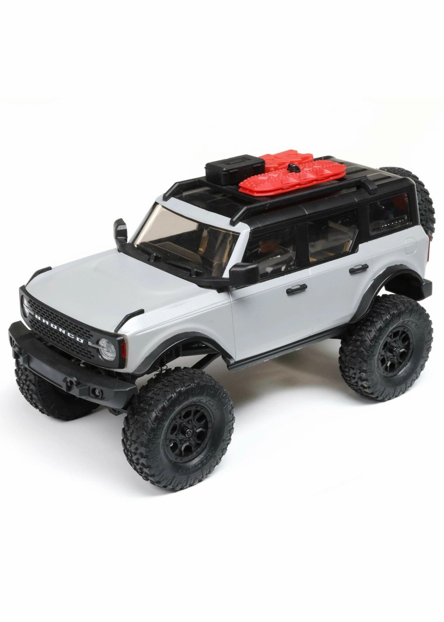 Cars & Trucks * | Axial 1/24 Scx24 2021 Ford Bronco 4Wd Truck Brushed Rtr Grey