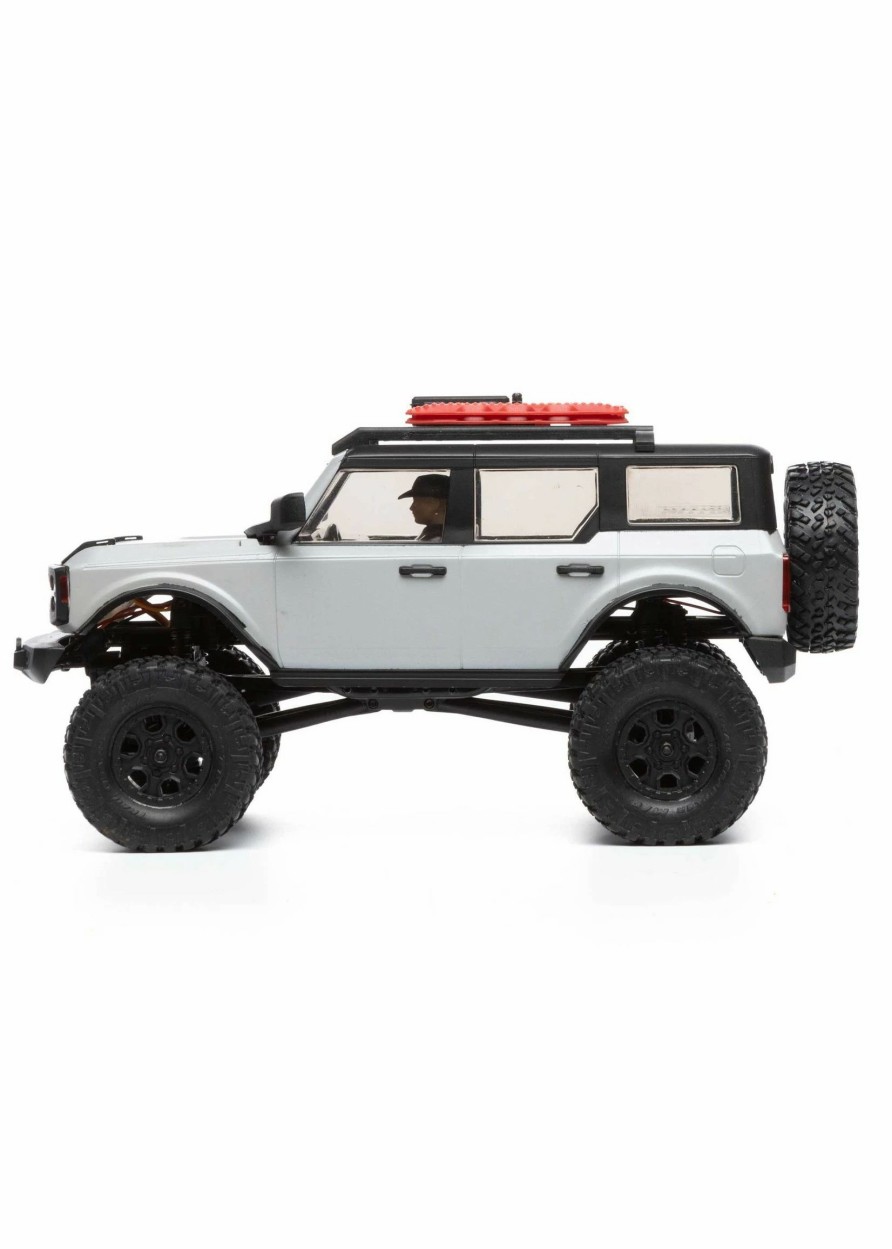 Cars & Trucks * | Axial 1/24 Scx24 2021 Ford Bronco 4Wd Truck Brushed Rtr Grey