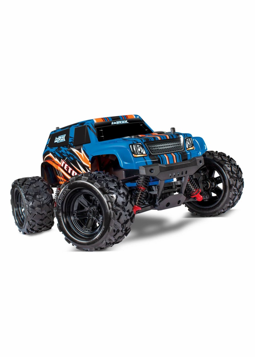 Cars & Trucks * | Traxxas 1/18 Latrax Teton 4Wd Rtr Monster Truck Blue